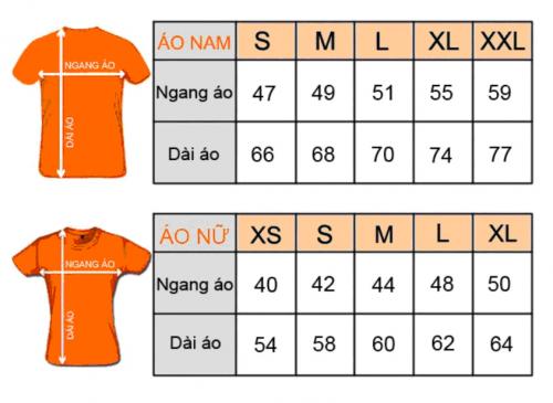 Cách xác định size áo sơ mi nam nữ