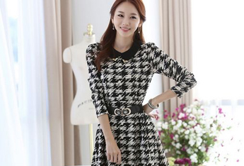 Mẫu đầm công sở đẹp - May đồng phục công sở